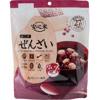 安心米 おこげ ぜんざい 30食セット